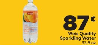 Weis Markets Weis quality sparkling water offer