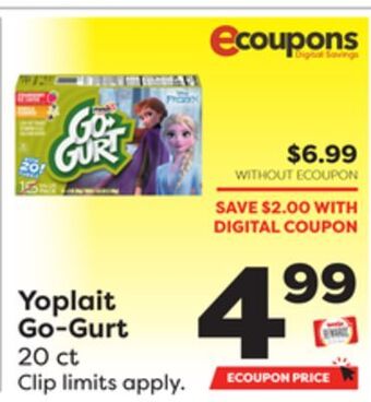 Weis Markets Yoplait go-gurt offer