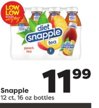 Weis Markets Snapple offer
