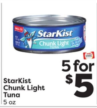 Weis Markets Starkist chunk light tuna offer