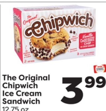 Weis Markets The original chipwich ice cream sandwich offer