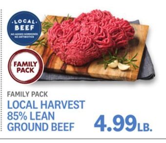 Kings Food Markets Local harvest 85% lean ground beef offer