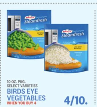 Kings Food Markets Birds eye vegetables offer