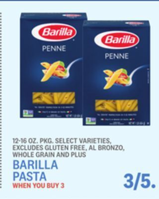 Kings Food Markets Barilla pasta offer