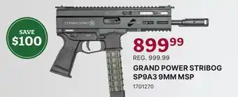 Grand power stribog sp9a3 9mm msp