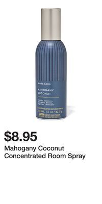Bath & Body Works Mahogany coconut concentrated room spray offer