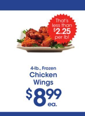 Price Rite Chicken wings offer