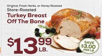 DeCicco & Sons Turkey breast off the bone offer