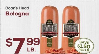 DeCicco & Sons Boar's head bologna offer