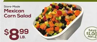 DeCicco & Sons Mexican corn salad offer