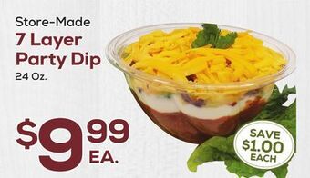 DeCicco & Sons 7 layer party dip offer