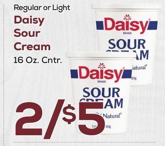 DeCicco & Sons Daisy sour cream offer