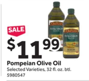 Stop&Shop Pompeian olive oil offer