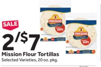 Stop&Shop Mission flour tortillas offer