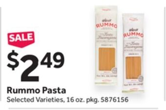 Stop&Shop Rummo pasta offer