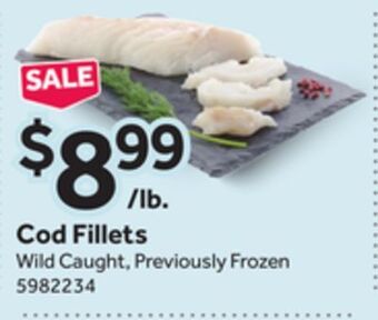 Stop&Shop Cod fillets offer