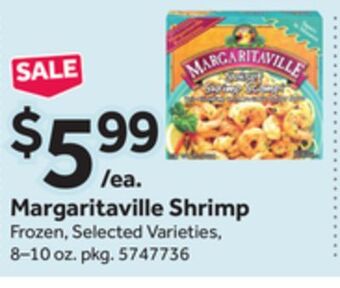 Stop&Shop Margaritaville shrimp offer