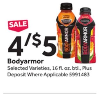 Stop&Shop Bodyarmor offer