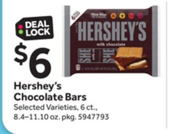 Stop&Shop Hershey's chocolate bars offer