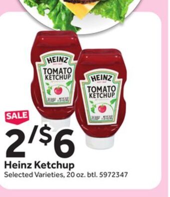 Stop&Shop Heinz ketchup offer