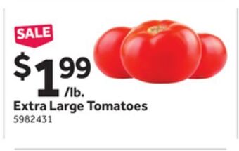 Stop&Shop Extra large tomatoes offer
