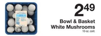 The Fresh Grocer White mushrooms offer