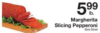 The Fresh Grocer Margherita slicing pepperoni offer