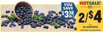 Food Lion Blueberries offer