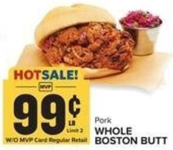 Food Lion Pork Whole Boston Butt offer