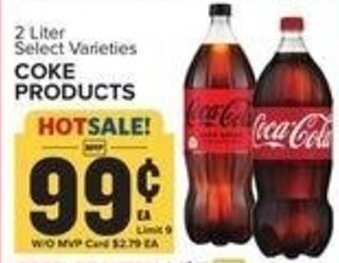 Food Lion Coke Products 2 Liter offer