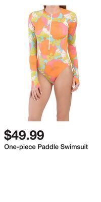 TJ Maxx One-piece paddle swimsuit offer