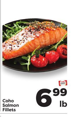 Weis Markets Coho salmon fillets offer