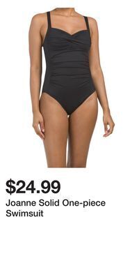 TJ Maxx Joanne solid one-piece swimsuit offer