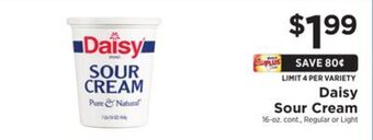 ShopRite Sour cream offer