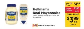 ShopRite Real mayonnaise offer