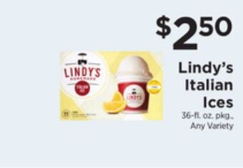 ShopRite Italian ices offer