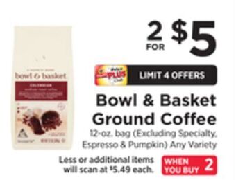 ShopRite Ground coffee offer