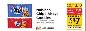 ShopRite Chips ahoy! cookies offer