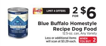 ShopRite Buffalo homestyle recipe dog food offer
