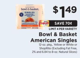 ShopRite American singles offer