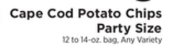 ShopRite Potato chips party size offer
