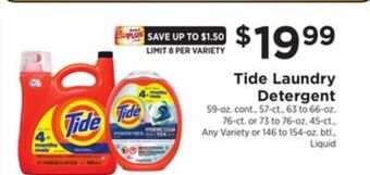 ShopRite Laundry detergent offer