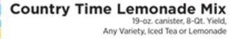 ShopRite Lemonade mix offer