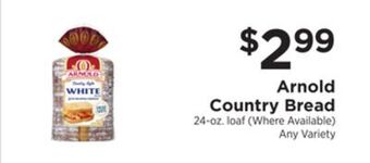 ShopRite Country bread offer