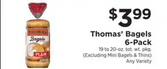ShopRite Bagel 6-pack offer