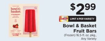 ShopRite Fruit bars offer
