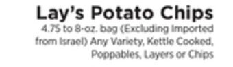 ShopRite Potato chips offer
