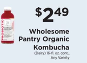 ShopRite Organic kombucha offer