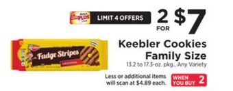 ShopRite Cookies family size offer