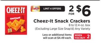 ShopRite Snack crackers offer